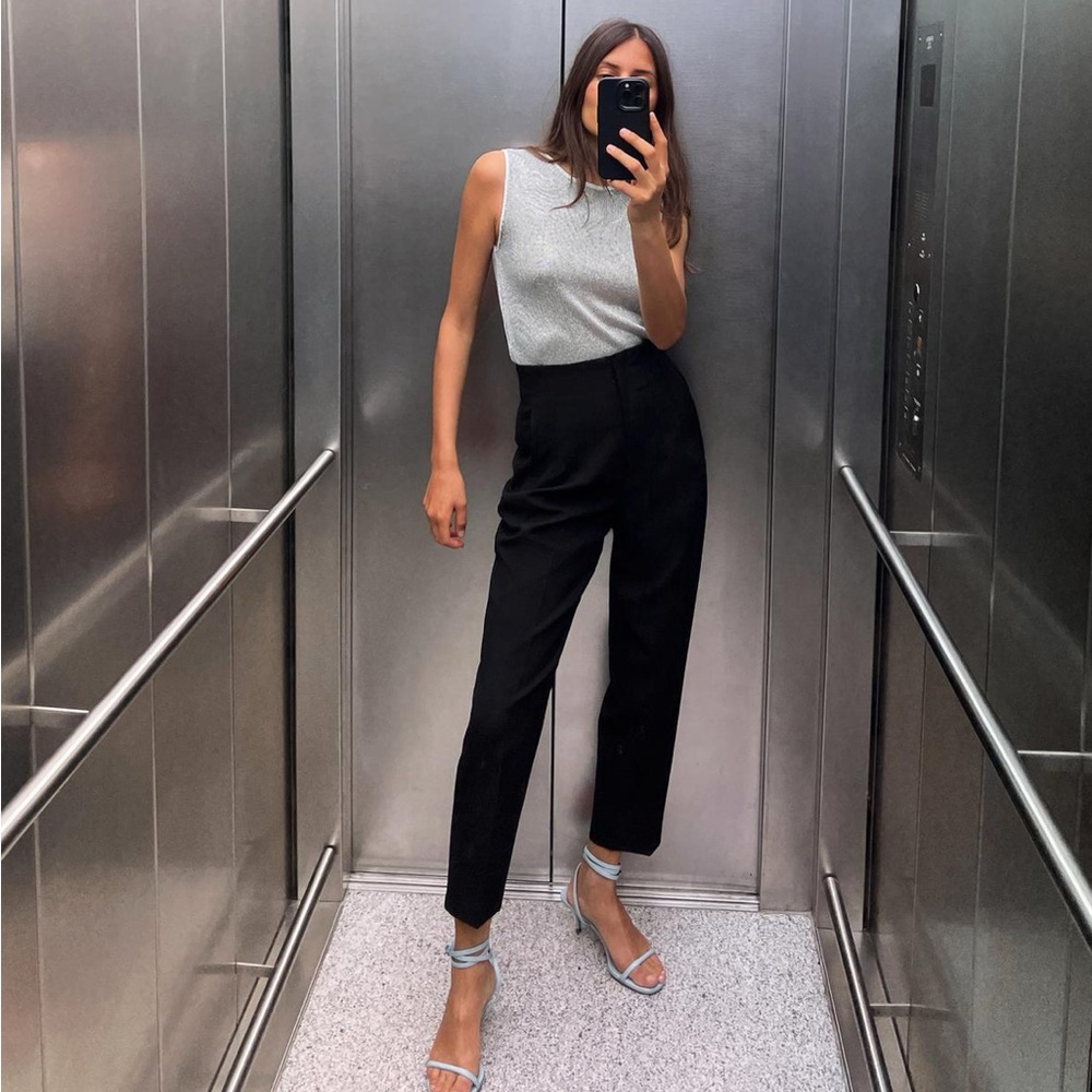 NWT Zara High Waisted Pants